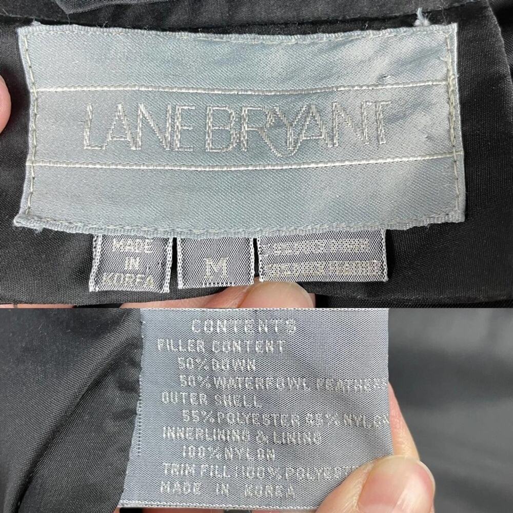 Lane Bryant  Long Goose Down Puffer Duster Jacket Long Size 3X - Picture 13 of 16